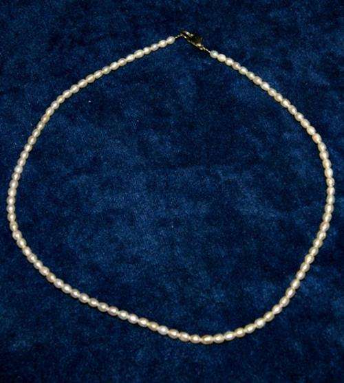 STUNNING VINTAGE AUTHENTIC PEARL NECKLACE @@@ CRAZY R1 START