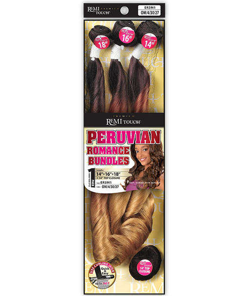 100% peruvian Remy hair 3pc set ***special promo***