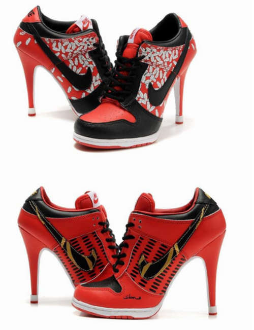 famous styles, high heel sneakers, 10cm high heel shoes,US size 5.5 to 10