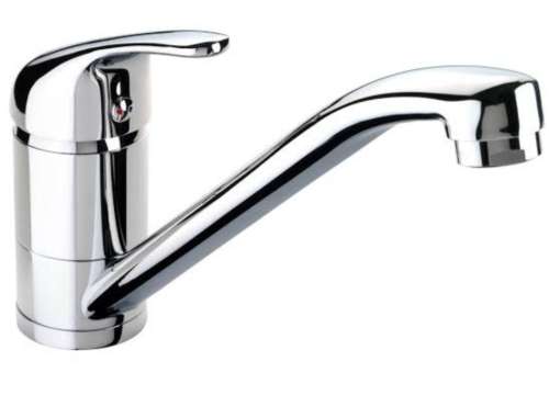 ***R1399*** Brand New!! Hot & Cold water Mixer Tap with Hose MIRROR SHINE