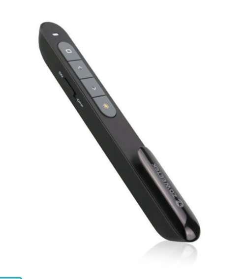 Zoweetek Presenter and Laser Pointer ZW-P02 - Black