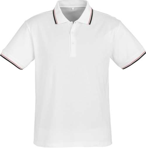 Size 3XL Mens Smart & Sporty Golf Shirt - White (XXXL)