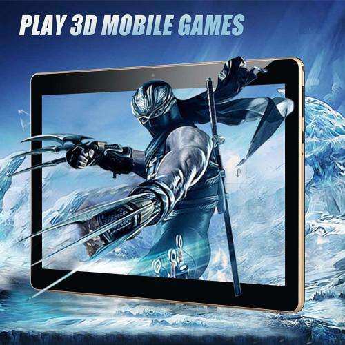Android Tablet 10" Sim Card Slots 10.1" 4GB RAM 64GB ROM 3G GSM Phone Tablet PC WiFi Bluetooth GPS (