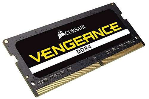 CORSAIR Vengeance SODIMM 32GB (2x16GB) DDR4 2400 C16 Laptop Memory Kit