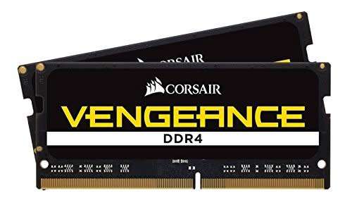 CORSAIR Vengeance SODIMM 32GB (2x16GB) DDR4 2400 C16 Laptop Memory Kit