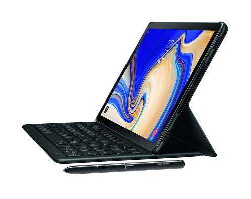 Samsung Electronics Galaxy Tab S4 Book Cover Keyboard, Black