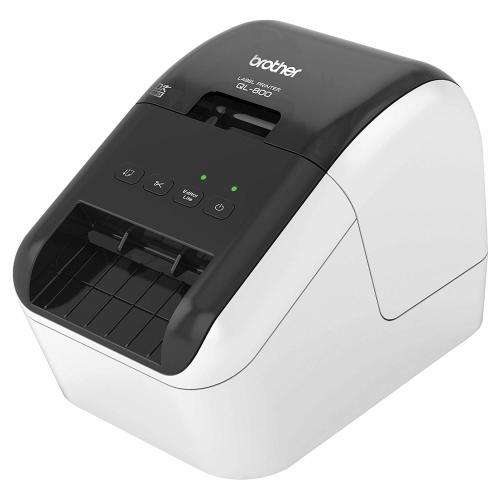Brother QL-800 High-Speed Professional Label Printer, Black & Red Printing Available