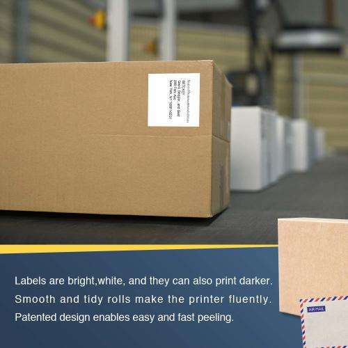 BETCKEY - 10PK Compatible Brother DK-2205 Continuous Length PaperTape Labels 62mmx30.48m(2-3/7"x100'