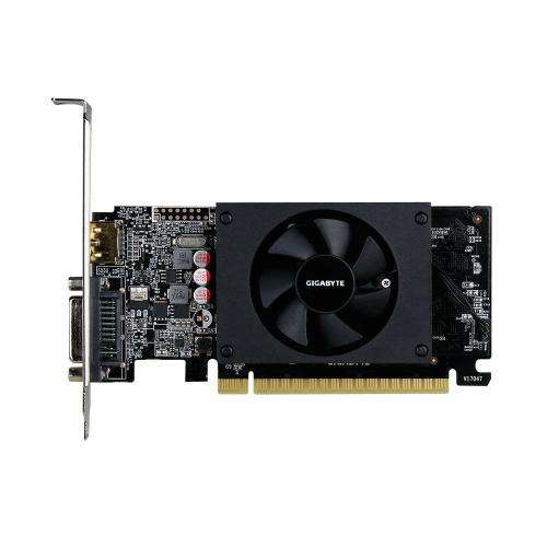 PCI Express Graphics Card GT710 GV-N710D5-2GL 2 GB GDDR5 Nvidia Geforce GIGABYTE - Black
