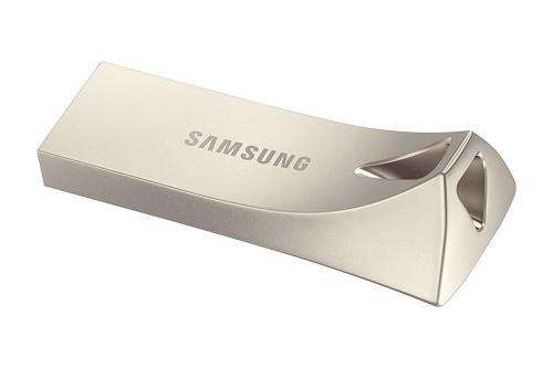 Samsung BAR Plus USB 3.1 Flash Drive 128GB - 300MB/s - Champagne Silver