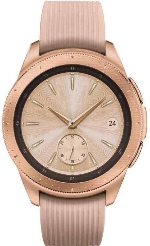 Samsung Galaxy Watch (42mm) Smartwatch (Bluetooth) Android/iOS Compatible (Rose Gold)