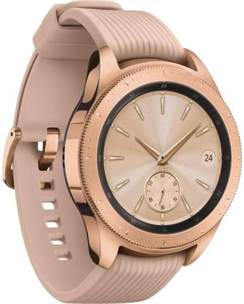 Samsung Galaxy Watch (42mm) Smartwatch (Bluetooth) Android/iOS Compatible (Rose Gold)