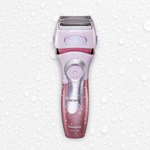 Panasonic Electric Shaver for Women, Cordless 4 Blade Razor, Close Curves, Bikini Attachment,