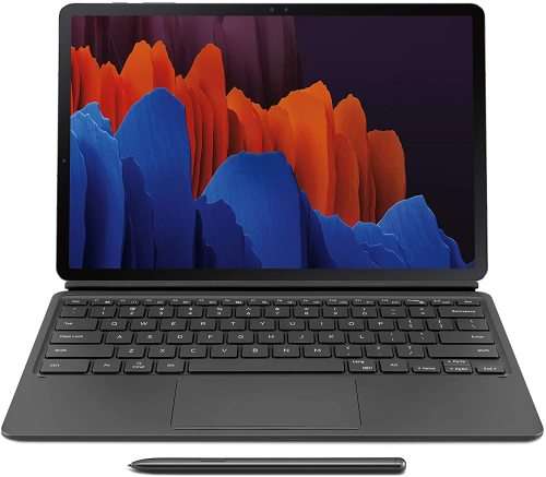 SAMSUNG Galaxy Tab S7+ Keyboard, Black Tablet not included
