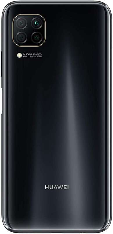 HUAWEI P40 Lite Smartphone, 128 GB Internal Memory, 6 GB RAM, Midnight Black