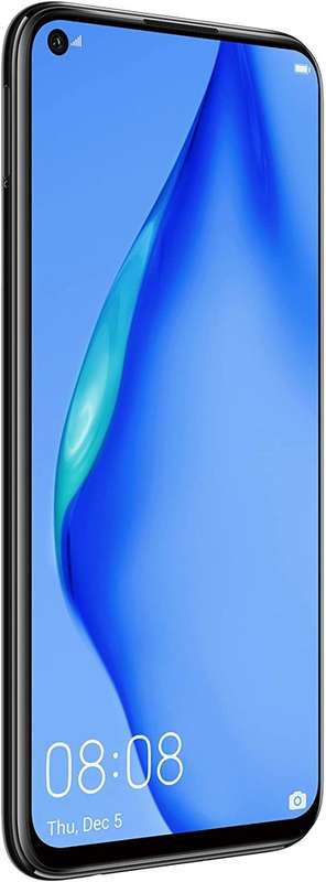 HUAWEI P40 Lite Smartphone, 128 GB Internal Memory, 6 GB RAM, Midnight Black