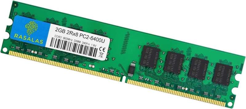 DDR2 2Gb 800Mhz PC6400 Desktop RAM (Open Box All Still in order)