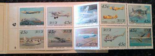 South African Planes 45c Booklet (1993)