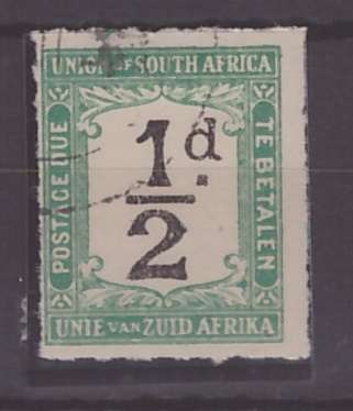 Postage Due Stamps  1922 1/2d used single D8  Dues
