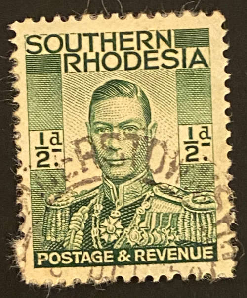 Southern Rhodesia George VI 1/2d