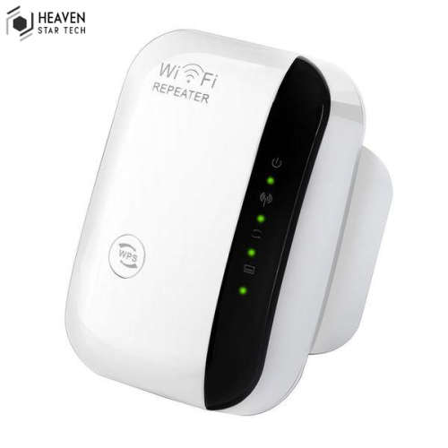 Wifi Repeater Range Extender - Wireless N Network Booster 300Mbs | Heaven Star Tech®