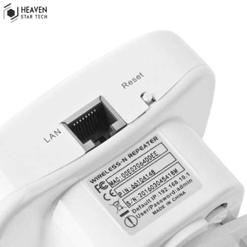 Wifi Repeater Range Extender - Wireless N Network Booster 300Mbs | Heaven Star Tech®