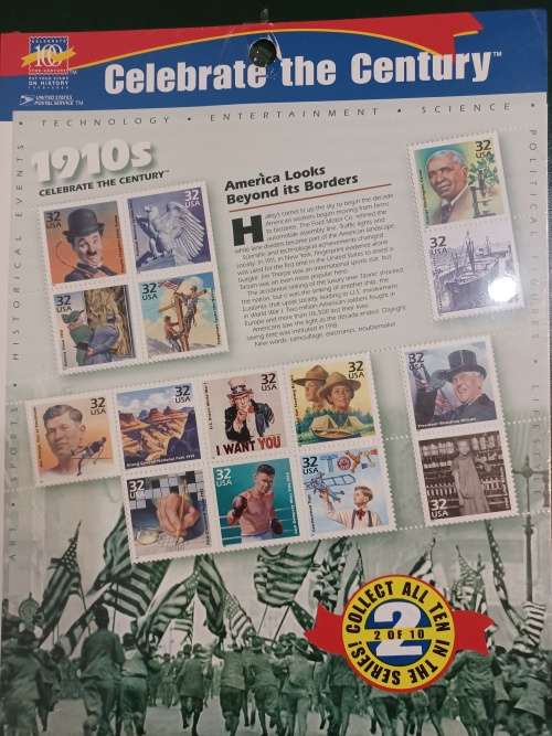 US Celebrate the Century Series - 7 of 10 from 1900s to 1960s