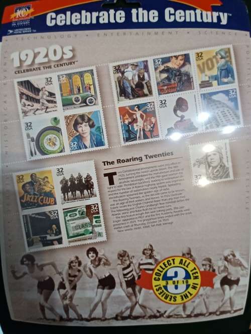 US Celebrate the Century Series - 7 of 10 from 1900s to 1960s