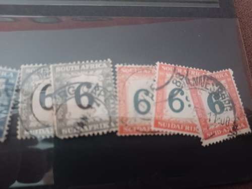 SOUTH AFRICA - Postage Dues selection, incl. Union & Republic, SACC nos see below