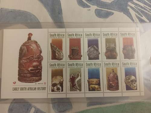 SOUTH AFRICA - 1998 Early South African History Mint Mini-sheet