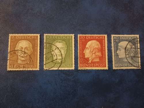 GERMANY - 1954 used set - good CV