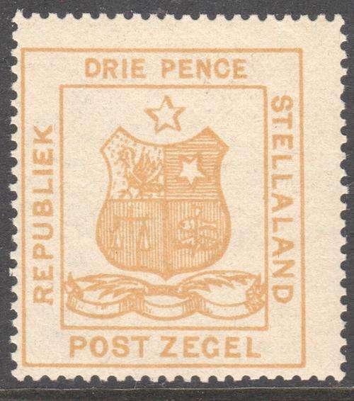 Stellaland - SG2 : 3d Orange ***UNMOUNTED MINT***