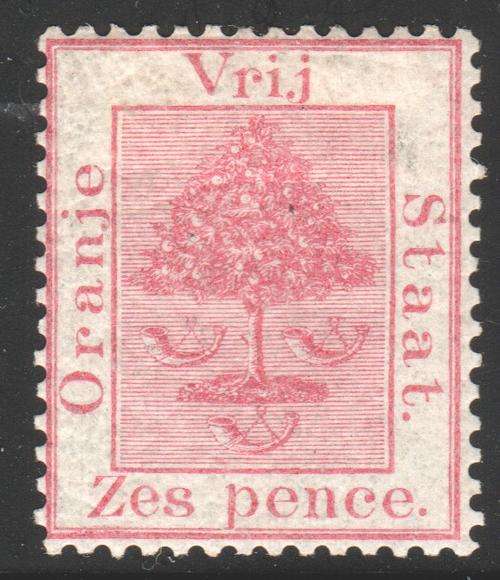 OFS - 1868 SG4 - 6d Pale Rose MM