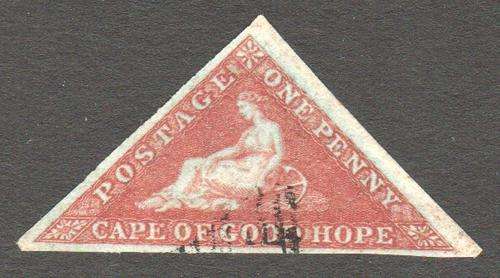 Cape of Good Hope : SG3 1d Brick Red on Slightly Blued paper  - SUPERB LIGHTLY USED EXAMPLE CV R8400