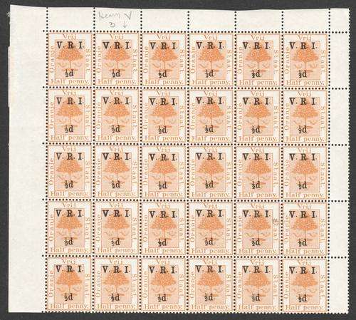 OFS 1900 SG112/123 UNMOUNTED MINT BLOCK OF 36