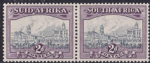 Union of SA - 1941 SG58a 2d Grey & Dull Purple MM