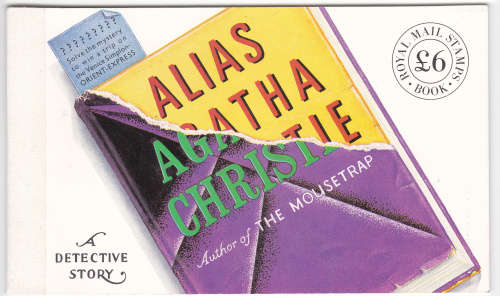 Great Britain "Alia Agatha Christie" BOOKLET - PRISTINE CONDITION