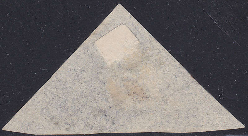 Cape of Good Hope 1864 : SG19a / SACC15a 4d BLUE - SUPERB USED - 3 GOOD TO LARGE MARGINS CV£140