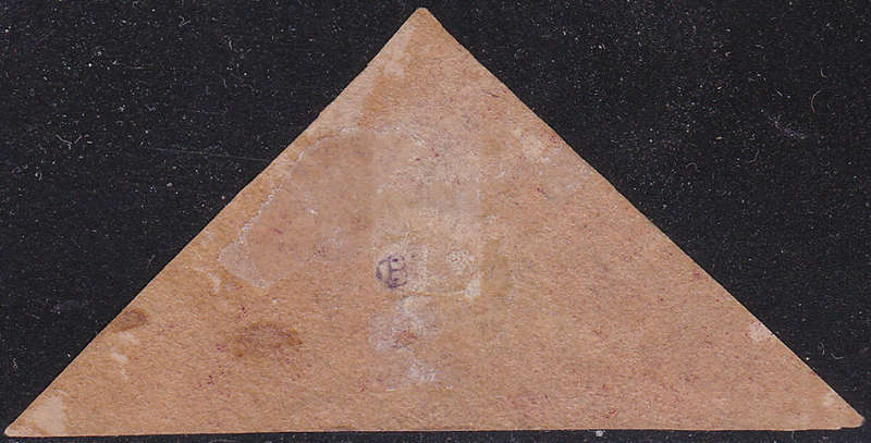 Cape of Good Hope SACC5b 1d DEEP ROSE - SUPERB AND RARE MOUNTED MINT EXAMPLE CV R50000