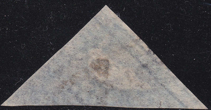 Cape of Good Hope 1862 :SG7c 6d SLATE LILAC(BLUED PAPER)-3 MARGINS- VERY FINE USED-CV£500