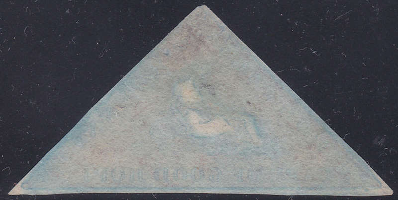 Cape of Good Hope - SACC3 1d BRICK-RED ON SLIGHTLY BLUED PAPER - SUPERB USED R11000