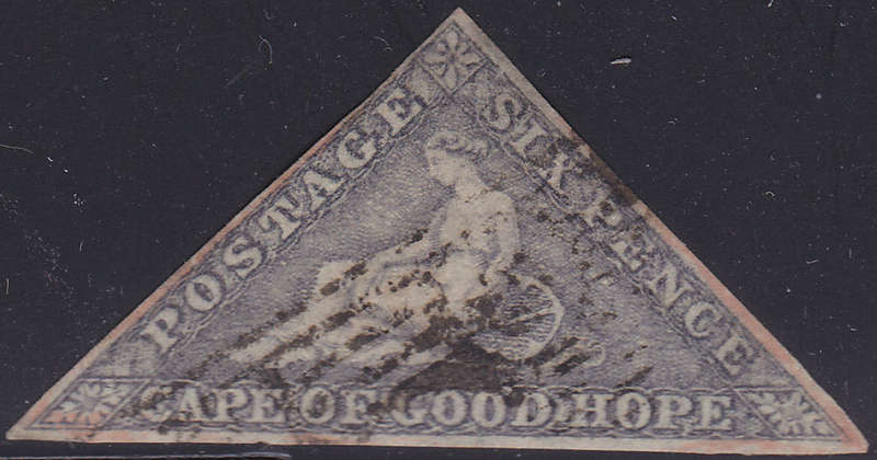Cape of Good Hope - SACCc 6d SLATE LILAC Fine Used CV R15000