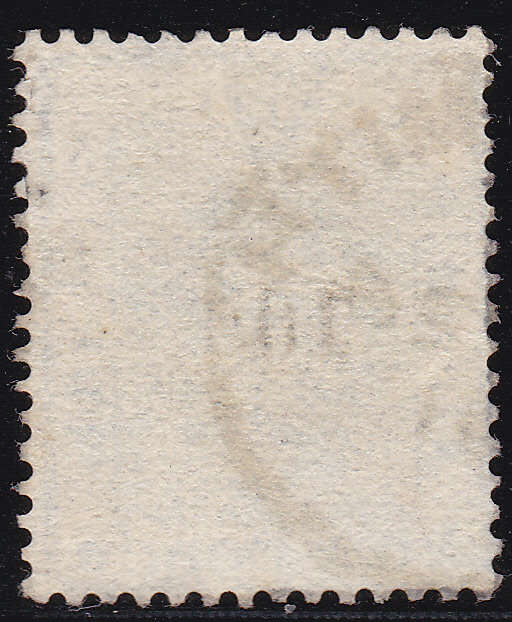 OFS 1890-91 SG57a 1d ON 4d ULTRAMARINE WITH DOUBLE SURCHARGE(TYPE a)  VFU
