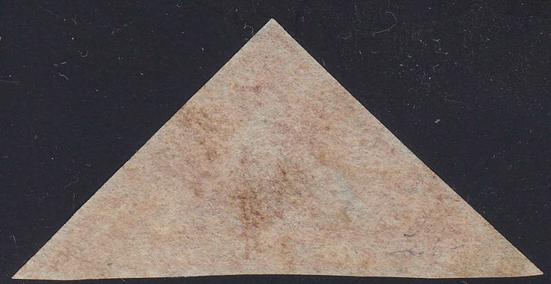 Cape of Good Hope SG5 / SACC5 : 1d BRICK ON CREAM TONED PAPER - SUPERB USED CV R40000