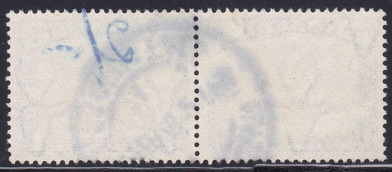 Union of SA - 1927 SG36 1/- BROWN and DEEP BLUE - VERY FINE USED CV £55
