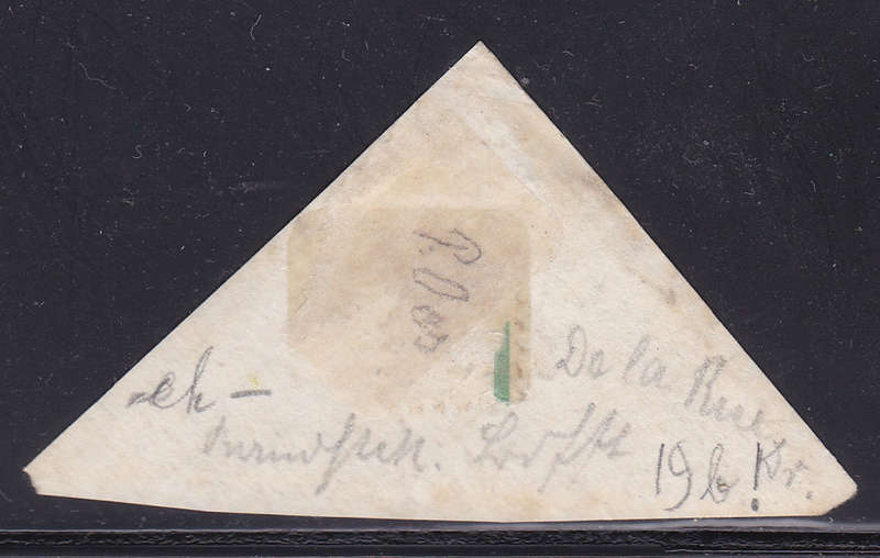 Cape of Good Hope 1864 SG19b / SACC15b 4d SLATE BLUE VERY FINE USED ON PIECE CV R12000