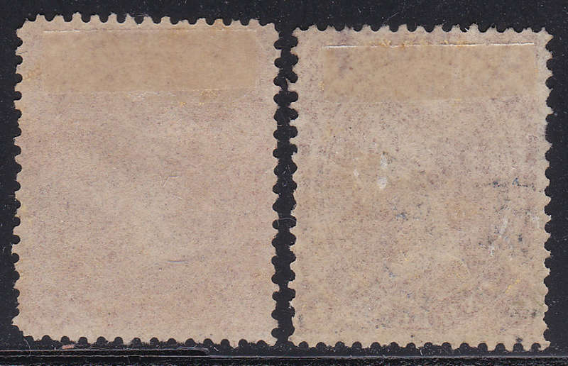 TRANSVAAL 1878 SACC159a & 160  1d BROWN-RED & 1d PALE RED-BROWN - MM CV R700