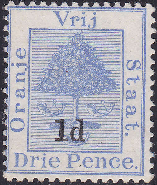 OFS - 1890 SACC31  1d ON 3d ULTRAMARINE - MM CV R130