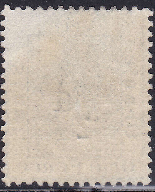OFS 1896 SG75a ½d ON 3d ULTRAMARINE WITH DOUBLE SURCHARGE VARIETY