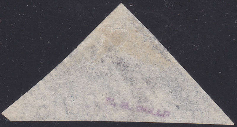 CAPE OF GOOD HOPE 1853 SACC15b - 4d SLATE BLUE - FINE USED - CV R18000